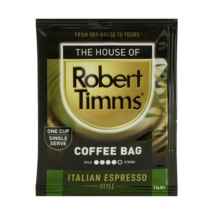 Robert Timms Italian Espresso Coffee Bag (100)