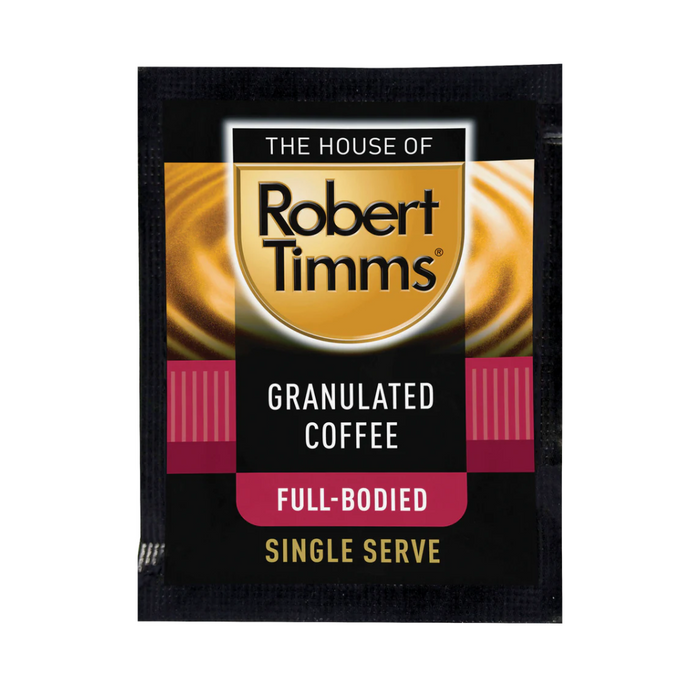 Robert Timms Full-Bodied Granulated Coffee Sachets (1000)