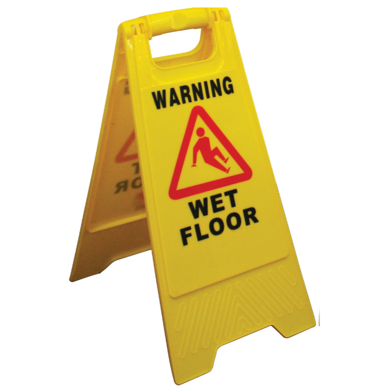 Contractor Wet Floor Sign — The Cleaners Room